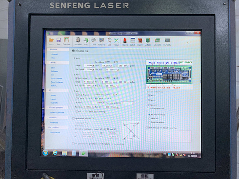 Станок лазерной резки SENFENG SF6015G 2022 г.в.