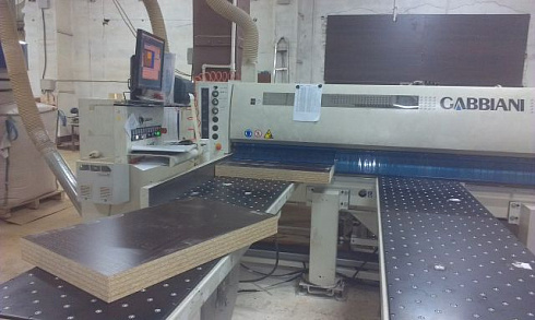 Раскроечный центр с ЧПУ Gabbiani Galaxy 105, 2009г. (SCM, Италия) ПРОДАН.