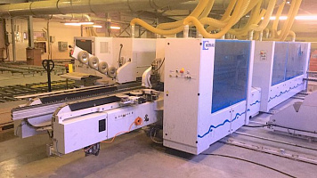 Двухсторонний кромкооблицовочный станок Homag KFL 526/C, 2007г.в. (HOMAG, Германия). ПРОДАН.