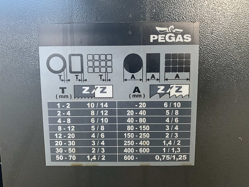 Автоматический ленточнопильный станок Pegas 360x500 A-CNC-R, 2023г.