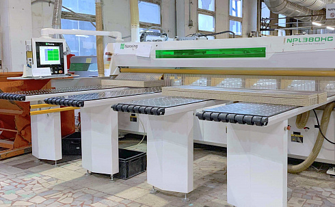 Раскроечный центр с задней загрузкой Nanxing NPL380HG, 2024 г.