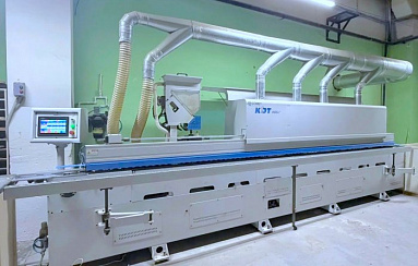 Кромкооблицовочный станок KDT KE-665JHSK, 04.2024 г.