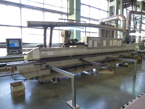 Кромкооблицовочный станок Stream B1, 2004г. (Biesse, Италия). ПРОДАН.