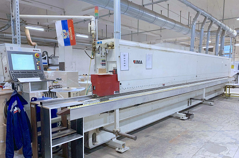 Кромкооблицовочный станок IMA Novimat I G80/440/R3, 2007 г.