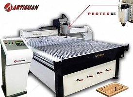 Фрезерные станки с ЧПУ серии AT и AVT Protec (Artisman)