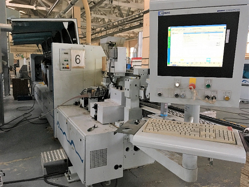 Кромкооблицовочный станок Homag Optimat KAL 310/7/A3/S2, 2006г.в.