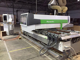 Обрабатывающий центр с ЧПУ Biesse Rover AS 1332, 2012г. (Biesse, Италия). ПРОДАН.