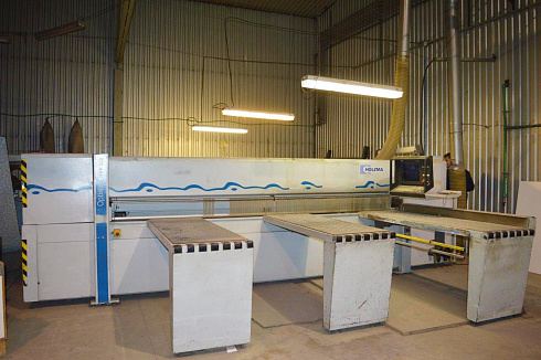 Раскроечный центр HOLZMA HPP 380/38/38, 2003г.в. (HOMAG Group, Германия). ПРОДАН.