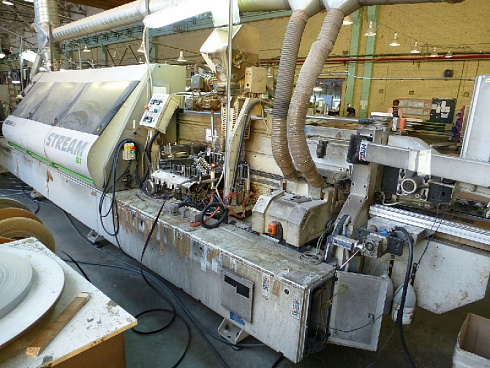 Кромкооблицовочный станок Stream B1, 2004г. (Biesse, Италия). ПРОДАН.