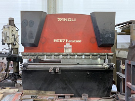Гидравлический листогибочный пресс Yangli WC67Y-80/2500, 2019 г.в.