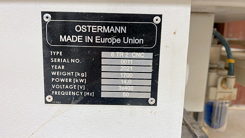 Кромкооблицовочный станок OSTERMANN 6 TR 2 CNC, 2021 г.